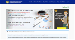 Desktop Screenshot of pmb.unsada.ac.id